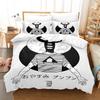 New 3D Print Anime Goodnight Punpun Bedding Set Boys Girls Twin Queen Size Duvet Cover Pillowcase Bed Kids Adult Home Textiles