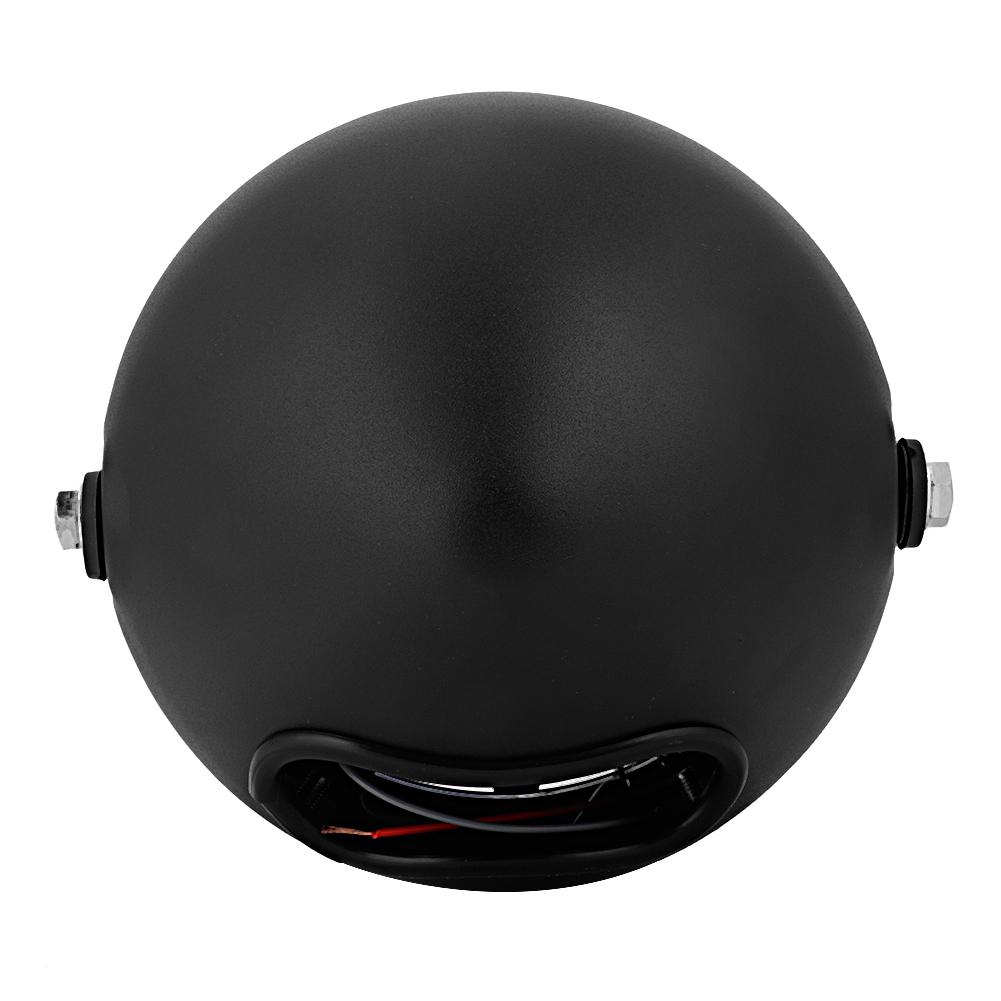 Retro Style Universal Motorcycle Bright LED Headlight Motorbike Round Front Lamp