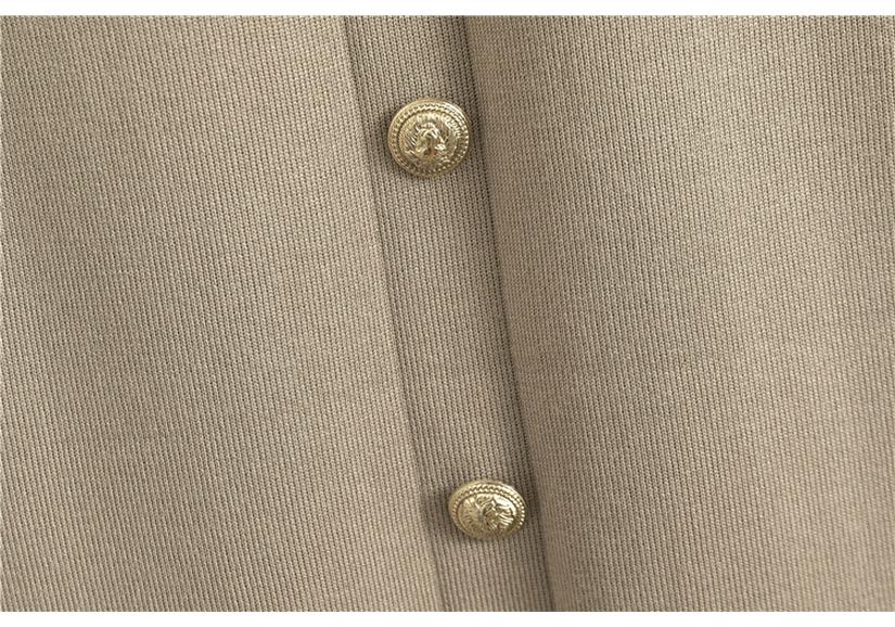 European & American Fragrance-Style Cardigan Sweater & Pencil Skirt Knitwear Set for Women - Spring & Autumn