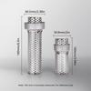 Slip On Universal Motorcycle 51Mm 60Mm Db Killer Catalyst Silencer Noise Sound Eliminator Exhaust Flow Moto Escape Muffler
