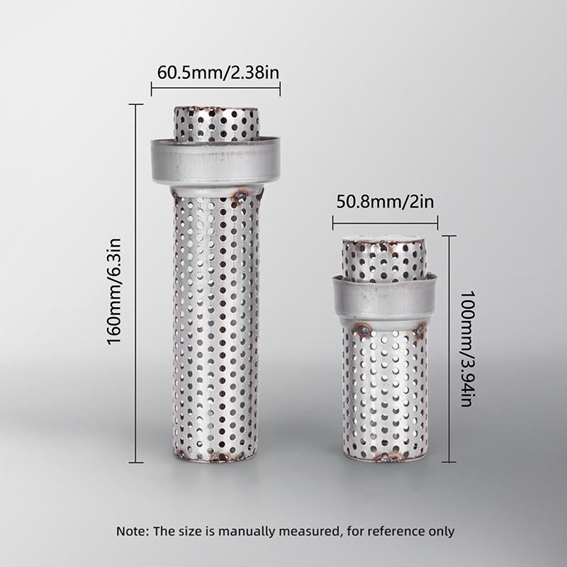Slip On Universal Motorcycle 51Mm 60Mm Db Killer Catalyst Silencer Noise Sound Eliminator Exhaust Flow Moto Escape Muffler