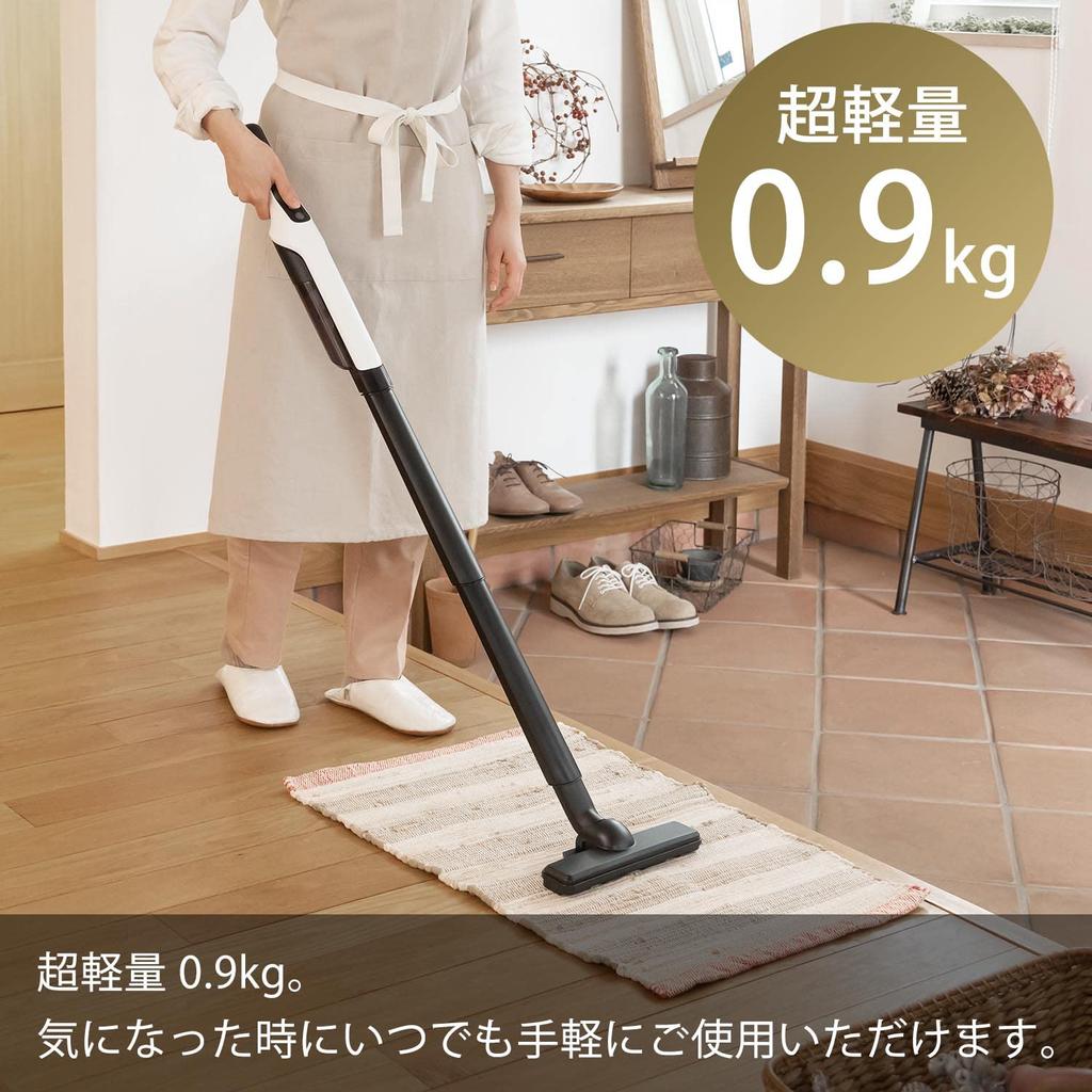 Sanka Rechargeable Slim Stick Cleaner Vacuum Cleaner Lightweight White 24 X Depth 110 X Height Cordless Cordless Vacuum Cleaner Stick Type Small