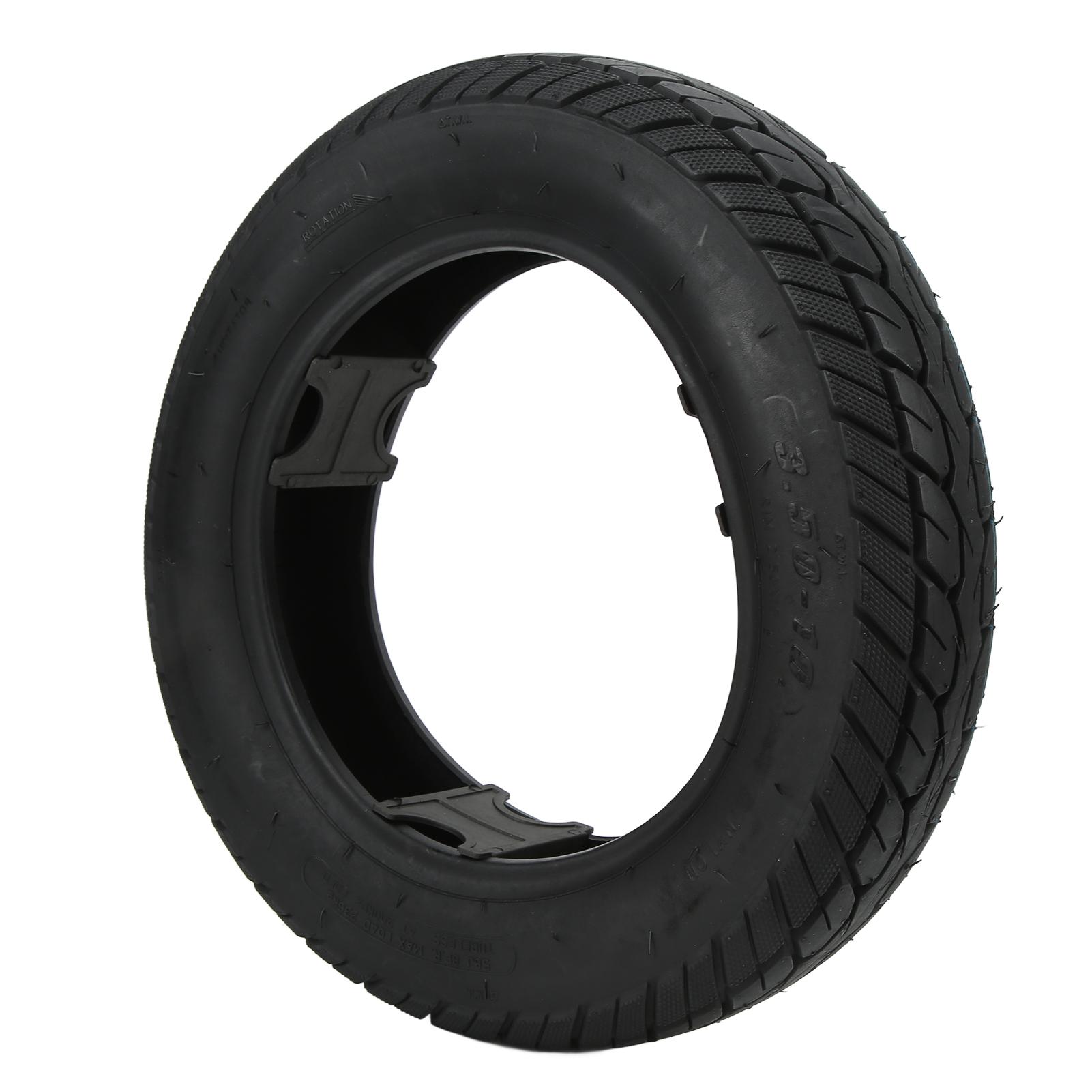 

Бескамерная мотоциклетная шина 3.5-10 дюймов резиновая шина взрывозащищенная противоскользящий дизайн скутер велосипедные аксессуары