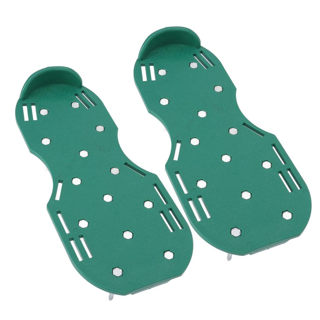 Kézi gyepszellőztető cipő Járó gyepszellőztető Fűszöges cipő Fém csatos pánttal a