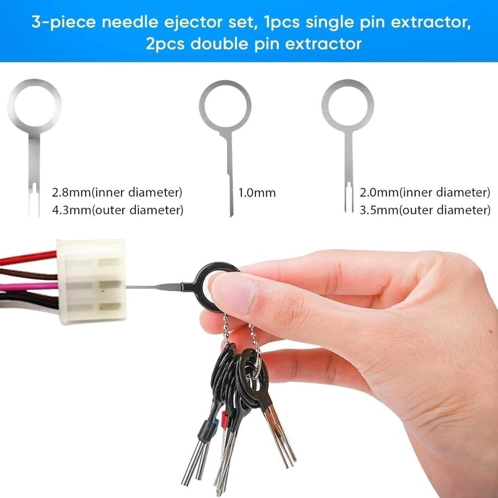 Mechanical Tools Car Terminal Removal Tool Kit Keys Automotive Plug Pullers  Mechanical Extraction