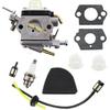 Compatible with Carbureto Fits For 545008097 Husqvarna 129C 129L 129R 129LDX 129RJ Jonsered GT2228 GTS2228