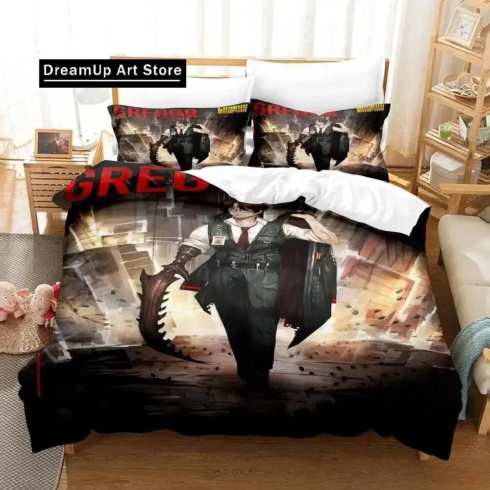 New Game Limbus Company Bedding Set Duvet Cover Comforter Bed Set Quilt Cover Pillowcase King Queen Twin Size Boys Girls Adult