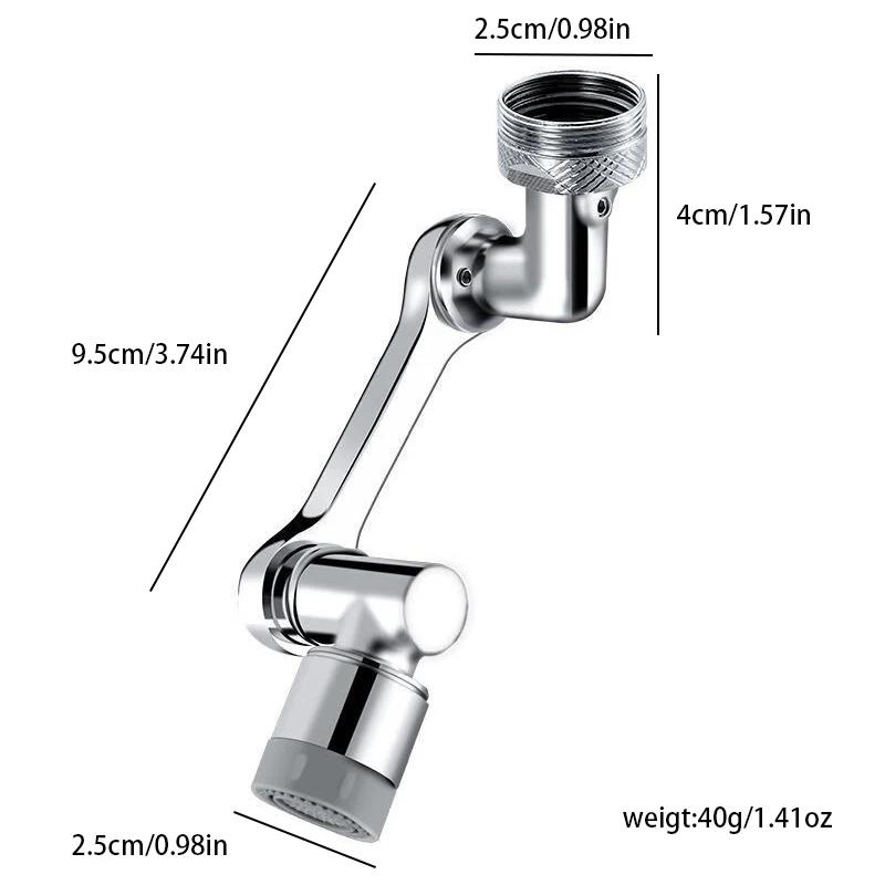 Xiaomi Faucet Extender Robotic Arm 1080° Rotating Universal Faucet Head Swivel Faucet For Kitchen Bathroom Sink