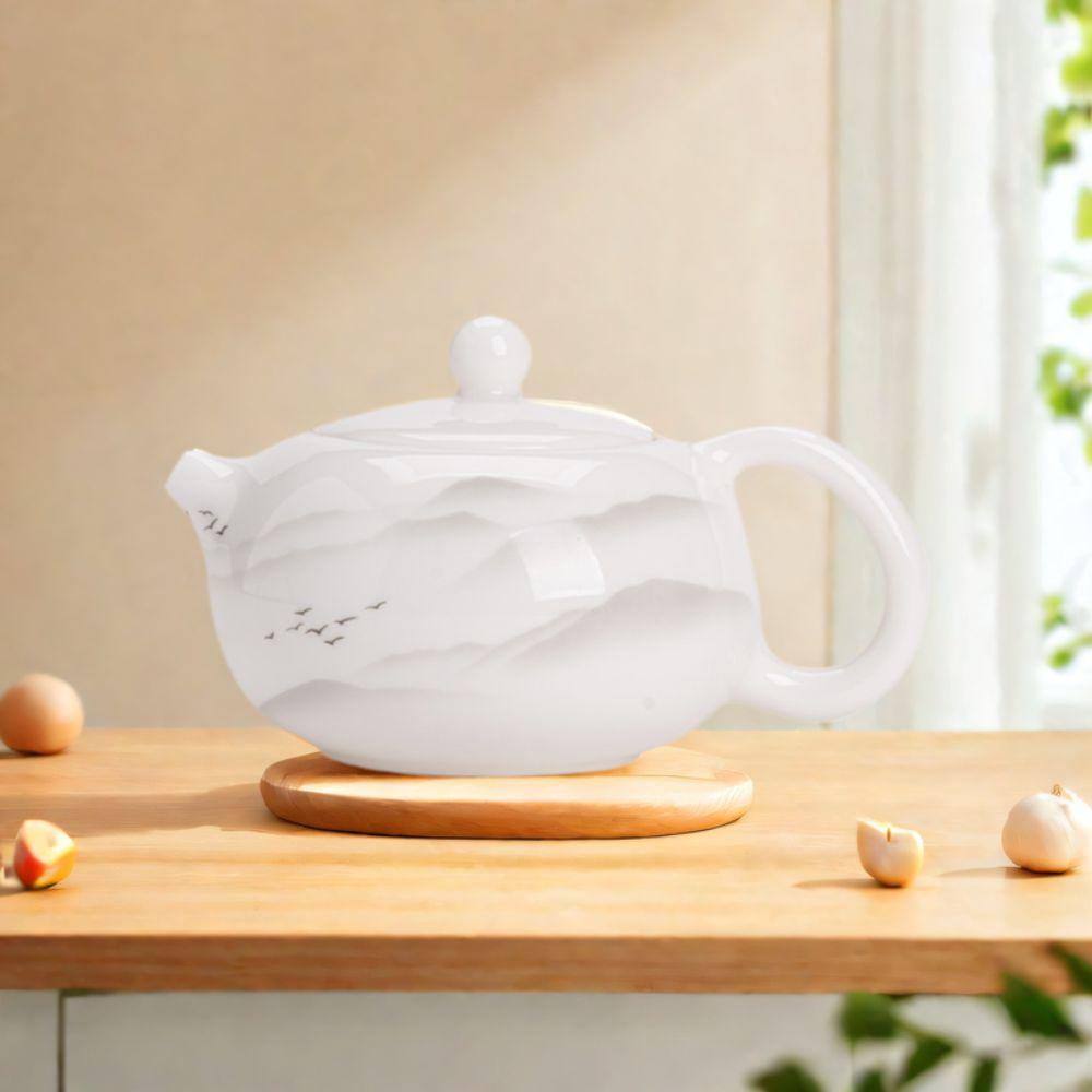 Light Luxury Tea Brewing Kettle High-grade Single Pot Kung Fu Tea Set Xishi Pot  Home