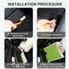 Activated Carbon Air Filter Suitable For Tesla Model 3 Y Cabin Air Filter Cartridge Matching Tool Air Conditioning Cabin Filter