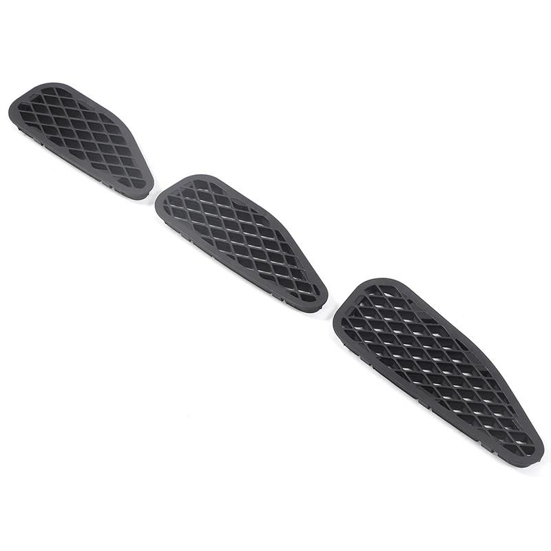 

For Toyota FJ Cruiser 2007-2026 ABS Black Car Heater Duct Hole Cover Air Cowl Grille Trim Car Accessories чёрный