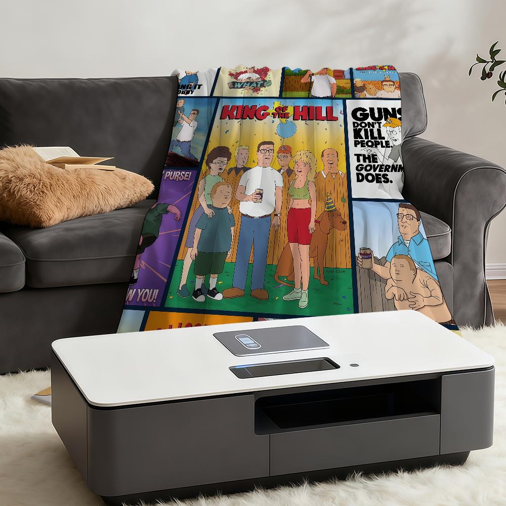 Of Blanket Throw Super Cosy Plush Living H-HillS Room Sofa The Couch Childish K-KingS Birthday Gifts