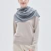 murray allan [M23AMU043]Wide button neck warmer(Melange Grey)