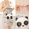 BH Women Cute Cartoon Waterproof Apron Kitchen Restaurant Cooking Bib Aprons Accessories