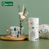 Nordischer Teufelsauge Keramik Kaffeetasse Büro Leichter Luxus Becher Goldrand Nachmittagstee Tassen Haushalt Trinkgeschirr