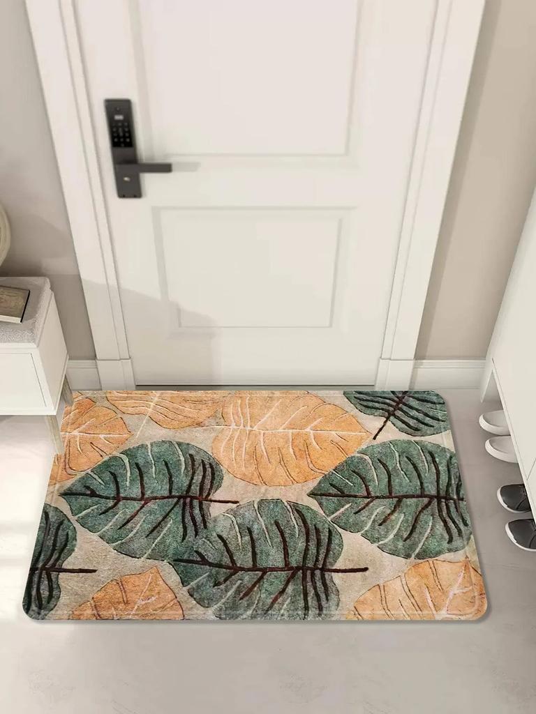 Verbessertes Material Willkommen Fußmatte Wohnzimmer Schlafzimmer Küche Badezimmer Verdickter Strapazierfähiger Teppich Matte Heimdekor