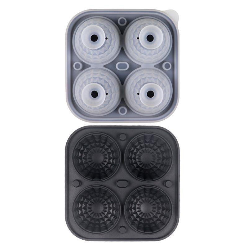 Silicone Ice Hockey Mold - Hand Grenade and Rhombic Ice Stick for Whiskey