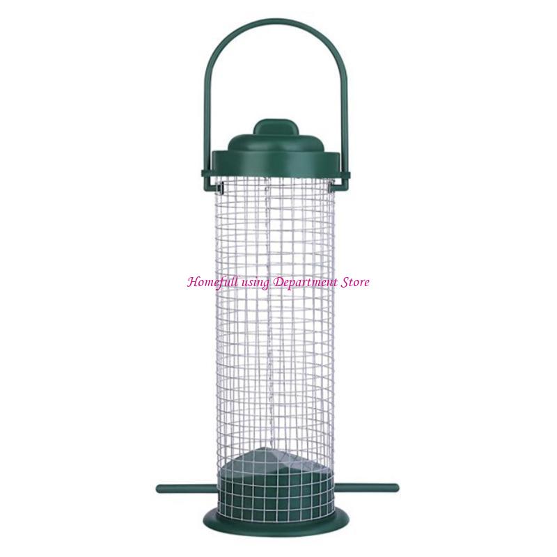 Металлическая кормушка для птиц, кормушка-трубка, подвесной инструмент для кормления птиц
