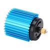 52000 Rpm High Speed Metal 370 Motor Radiator RC Car Upgrade Parts Accessories for WPL D12(Blue )