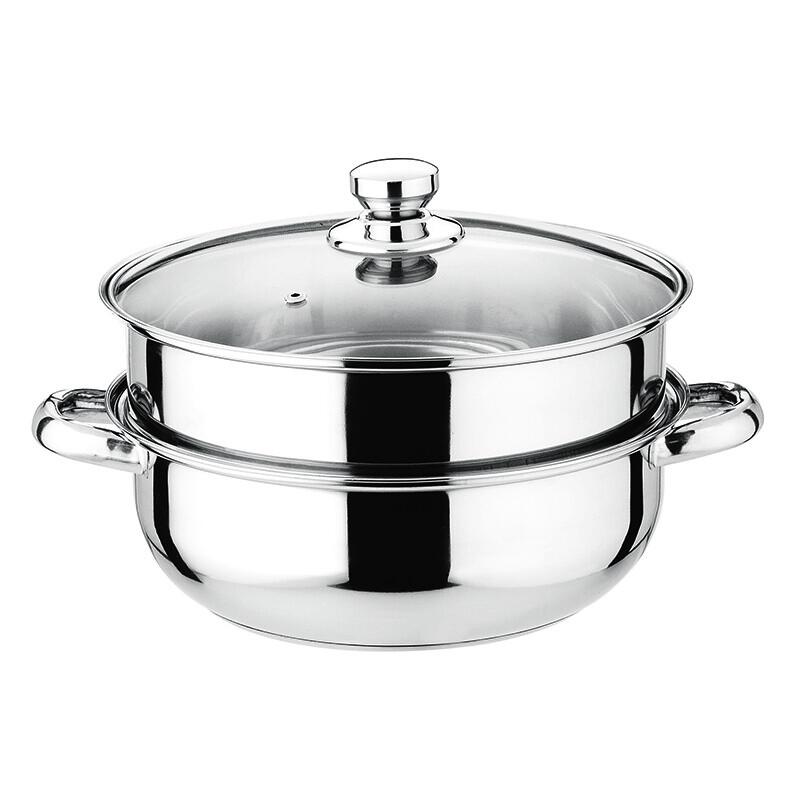 Bald 28cm Multi-functional Stainless Steel Steamer