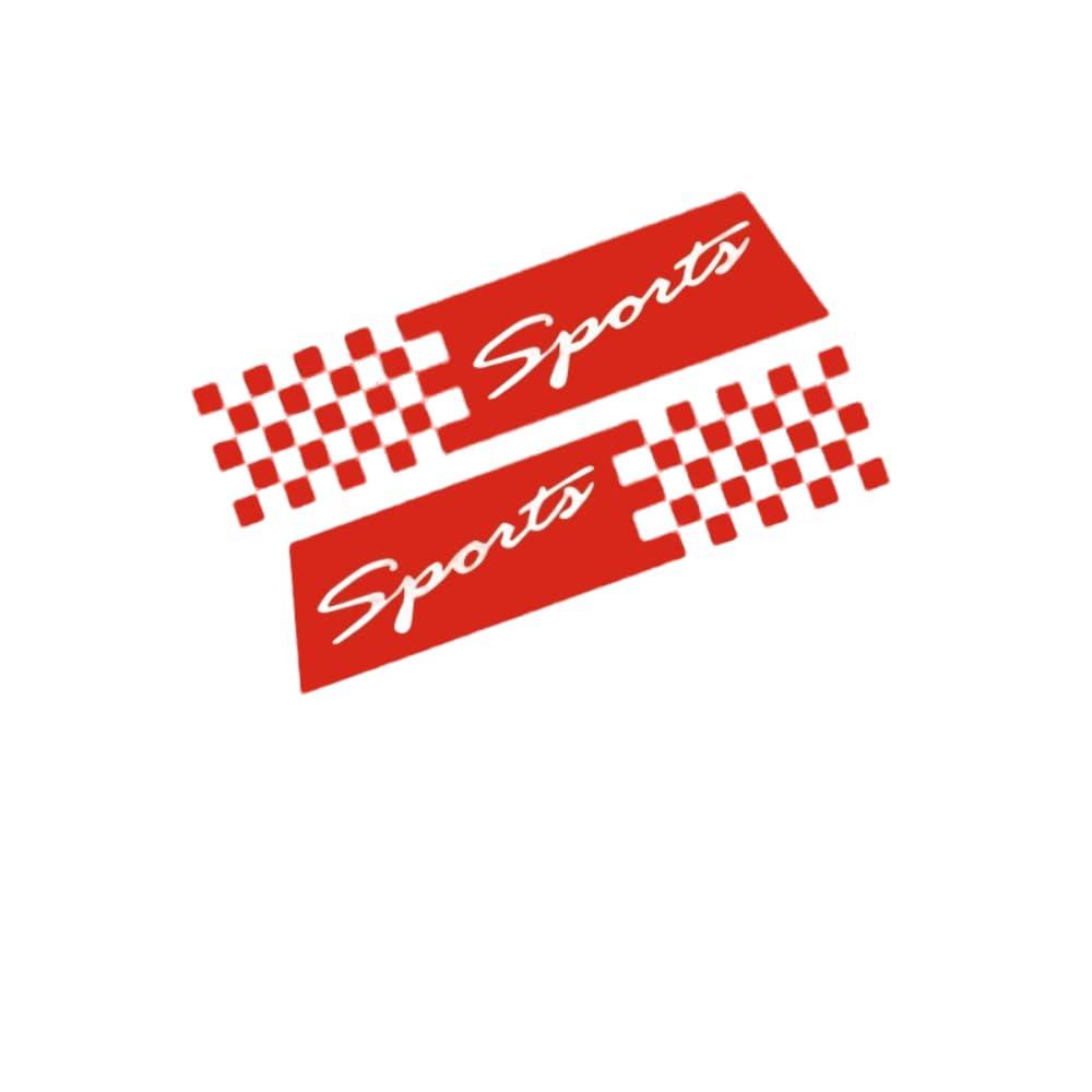 Sportovní-2 Samolepky, Zrcátko do auta, Reflexní samolepky, Samolepky na auto, Zpětné zrcátko do auta, Samolepky na boční zrcátka,