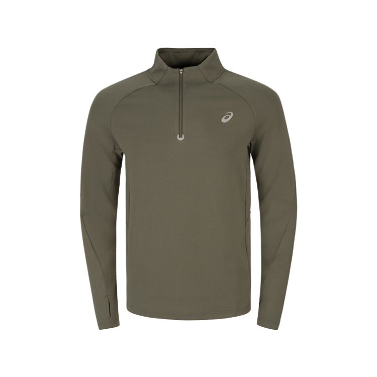 

Asics Серия «Спортивный образ жизни» Воротник-стойка Удобная Теплая Футболка с длинным рукавом Мужские топы 2011D476-300 XL