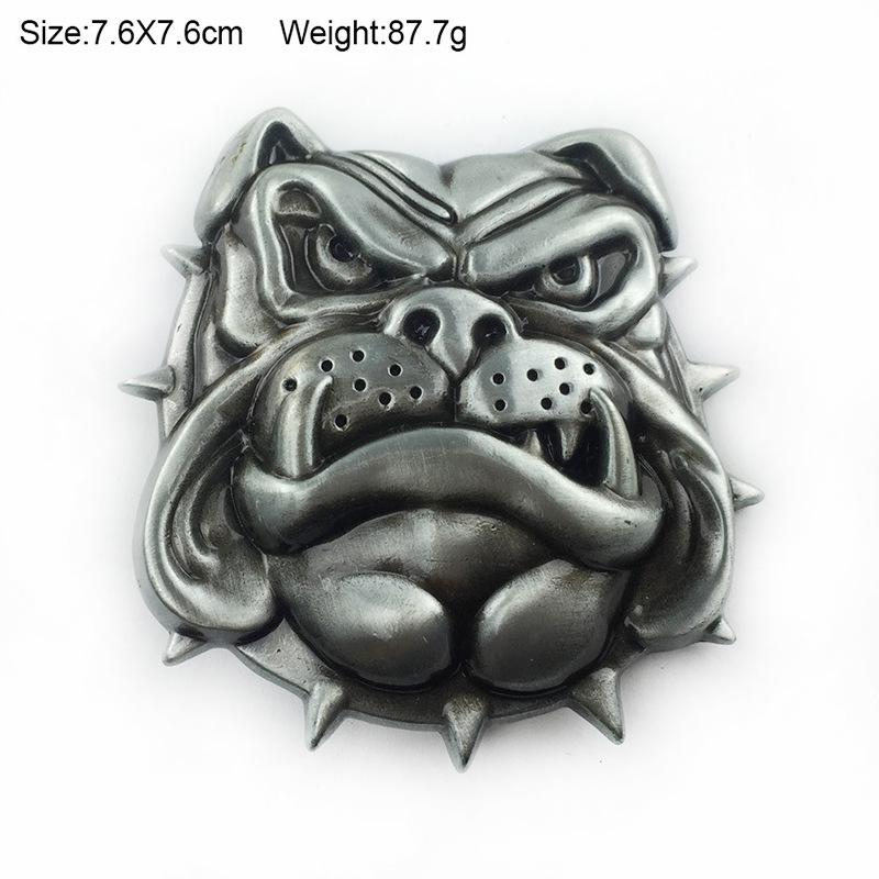 Eagle Head Western Cowboy Leather Belt Buckle - Trendy Retro Smooth Snap Design