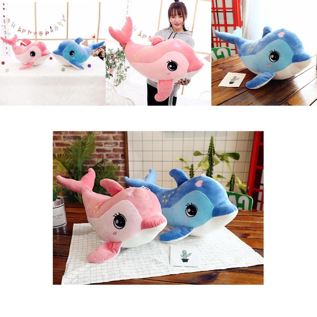 Cute And Cuddly Dolphin Plush Toy For Kids Perfect Birthday Or Valentine's Day Gift