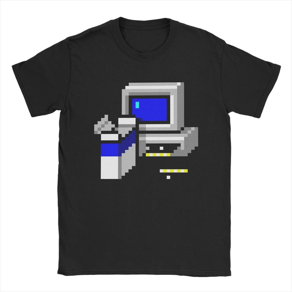 Install Windows 95 now! T-Shirt Summer  Cotton T Shirts For Men Hippie Pattern Tee Shirt Short Sleeve Y2K Retro Clothes