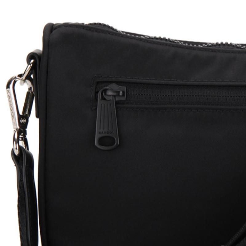 KANGOL Day Nylon Slim Crossbag Black 3257