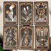 The Marigold Tarot Deck: 78 Pcs Cards Rooted In Life, Death, and Gold, Packed In Rigid Box (double-embossed Cardstock) 12*7cm