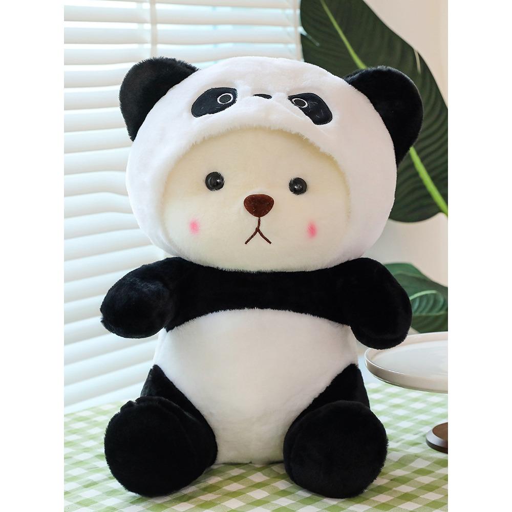 New Transformed Bear Doll Plush Toy Throw Pillow Large Drag Doll for Children's Gifts