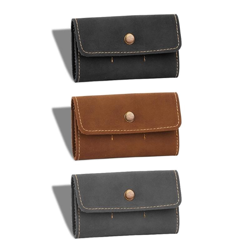 Versatiles PU Guitar Pick Sleeve Compacts Leather Guitarra Plectrum Case Bag for Professional and Amateur Player