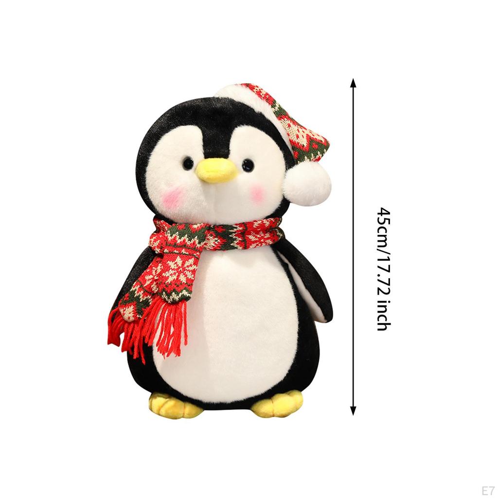 Penguin Plush Toy Cuddle Baby Shower Gifts Holiday Christmas Home Decoration for