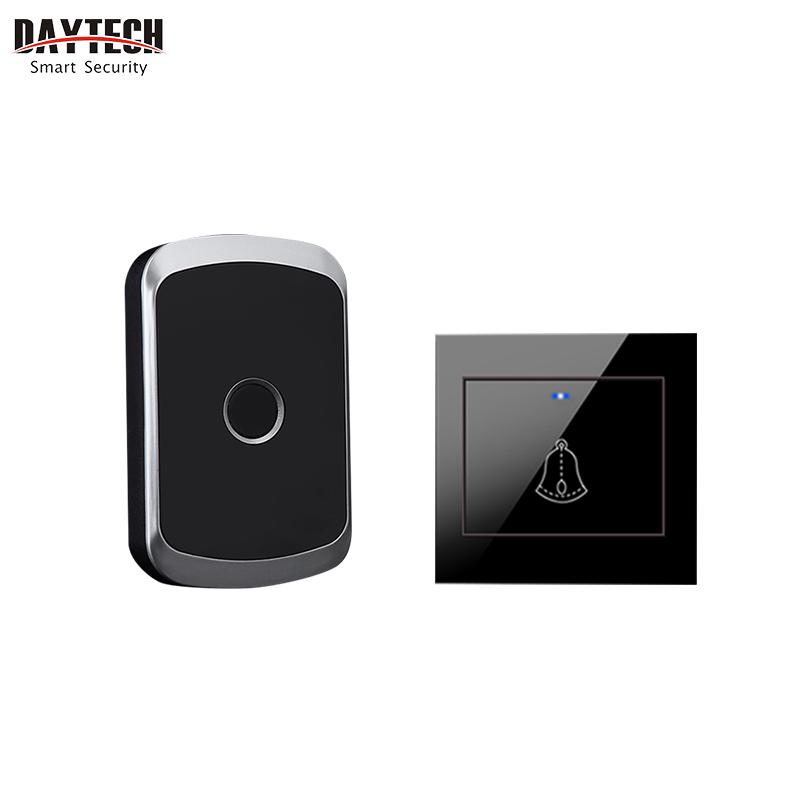 DAYTECH Doorbell Chime Alarm Home Weclome Cordless Ring Alert Button