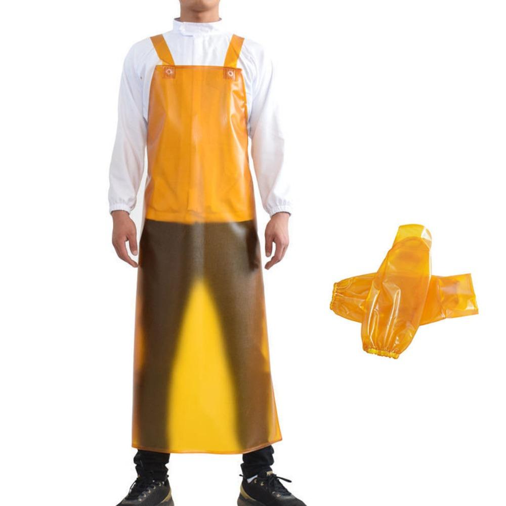 Waterproof Slaughterhouse Apron Wear-resistant Painting Apron Durable Housework Apron  Home