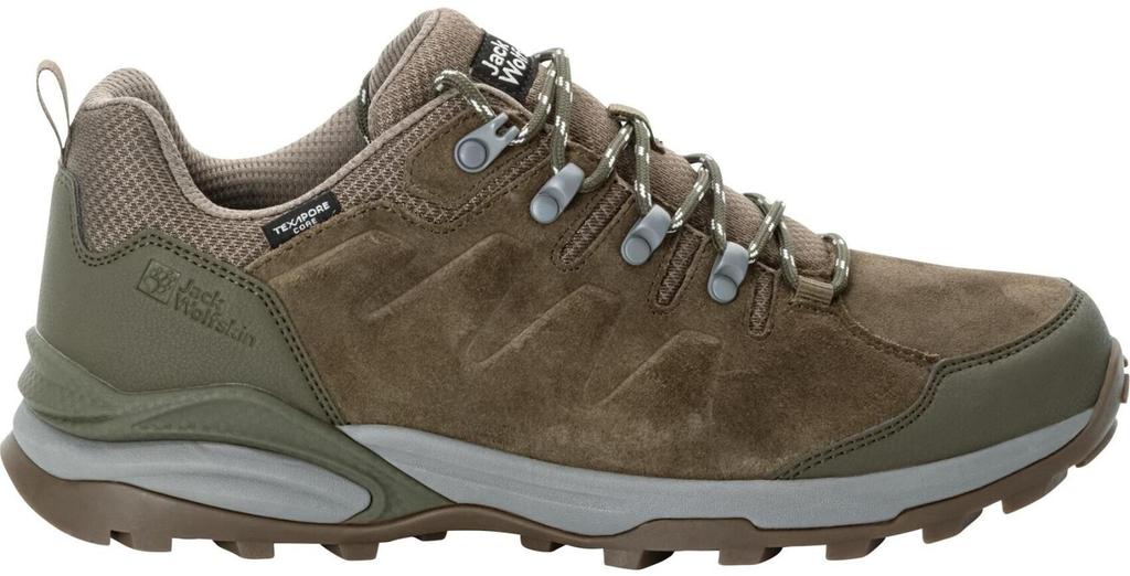 Обувь для треккинга Jack Wolfskin Refugio Texapore Low (4049851-5719) cold coffee