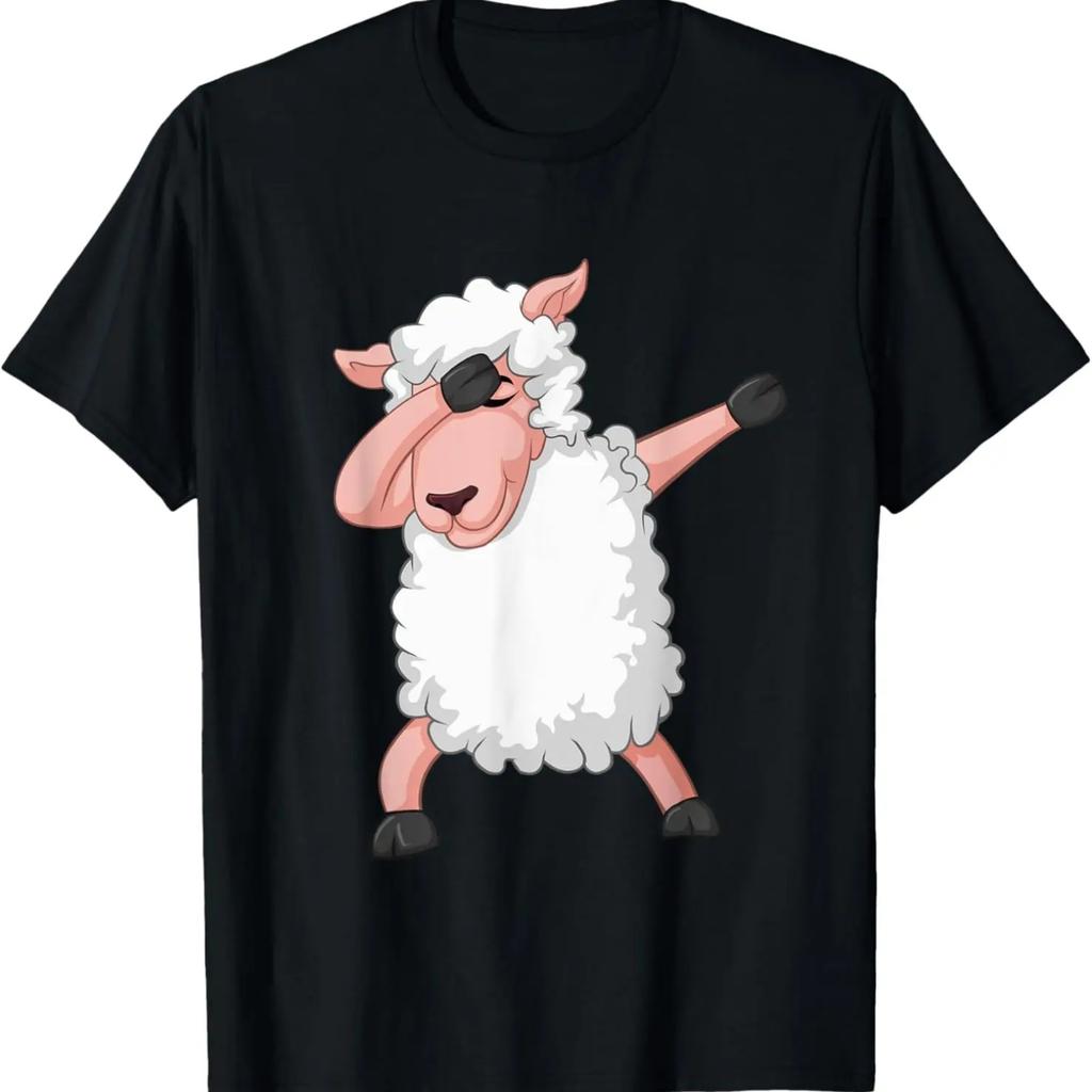 Lustige Schafkunst für Männer Frauen Kinder Schafzüchter Schafsliebhaber T-Shirt