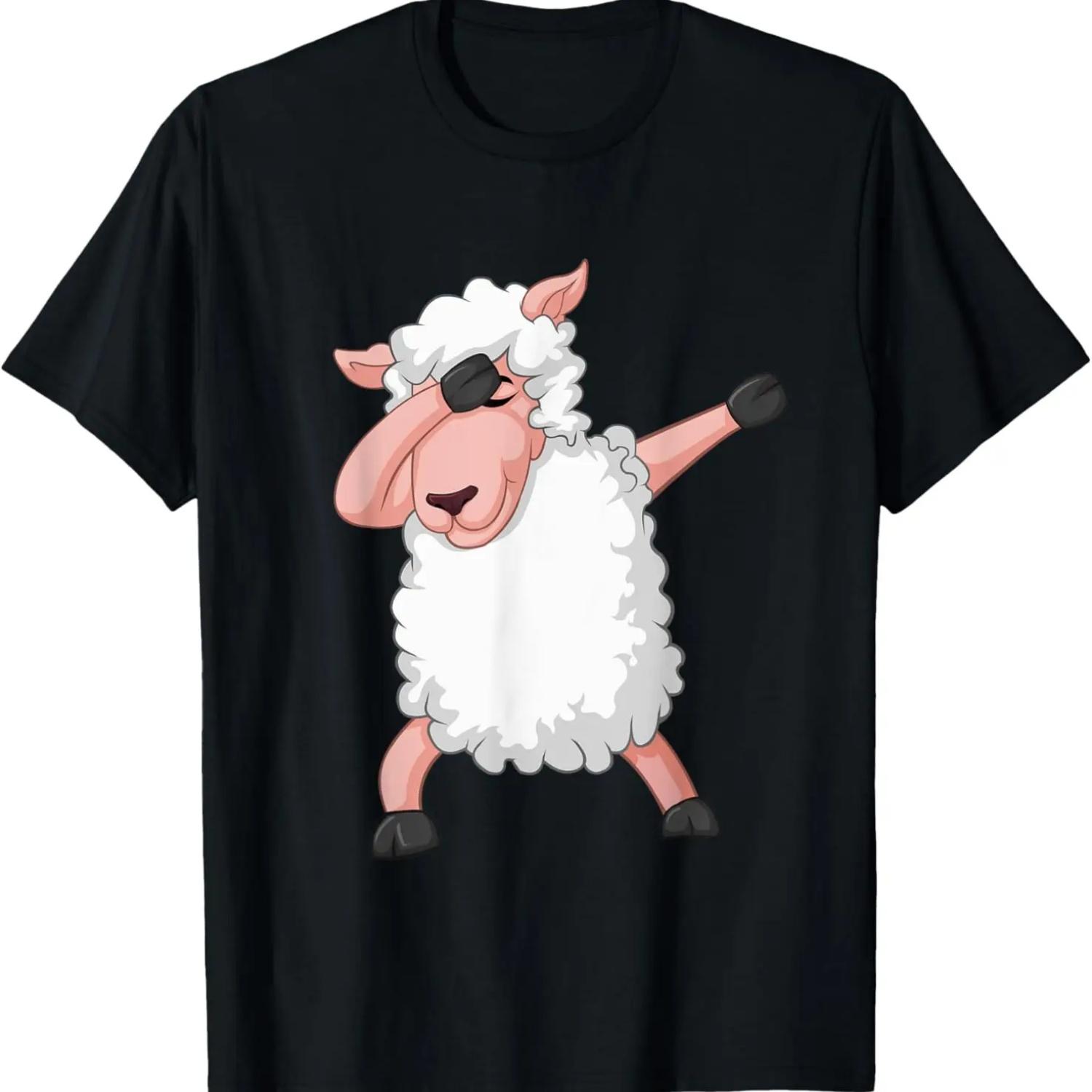 Funny Sheep Art For Men Women Kids Sheep Farmer Sheep Lover T-Shirt S
