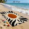 Minimalist Abstract Sun Microfiber Beach Towel Sandproof Waterproof Bath Towel Large Pool Blanket Summer Vacation