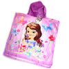 [M5703] - Poncho saída de banho infantil 'Princesa Sofia' roxo
