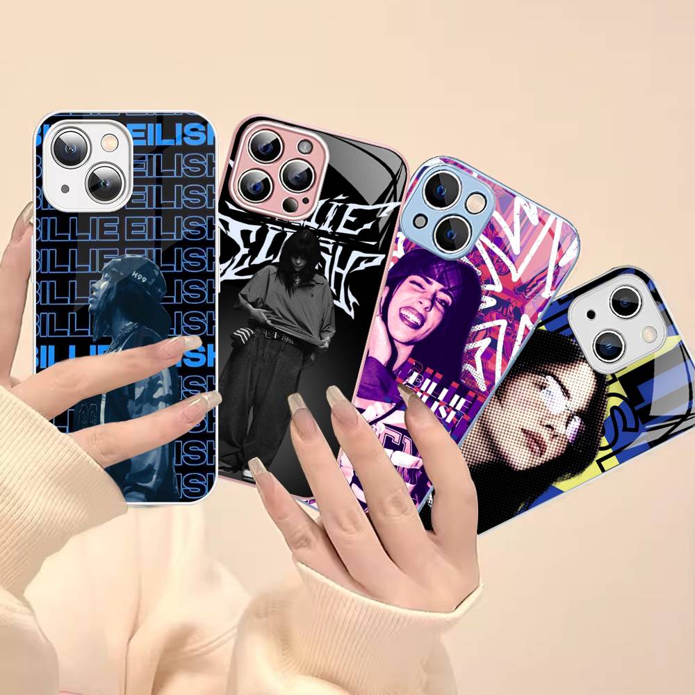 Pop Singer B-Billie Tempered Glass For Iphone 14 13 12 11 Pro Mini XS MAX 14Plus X XS XR Fundas