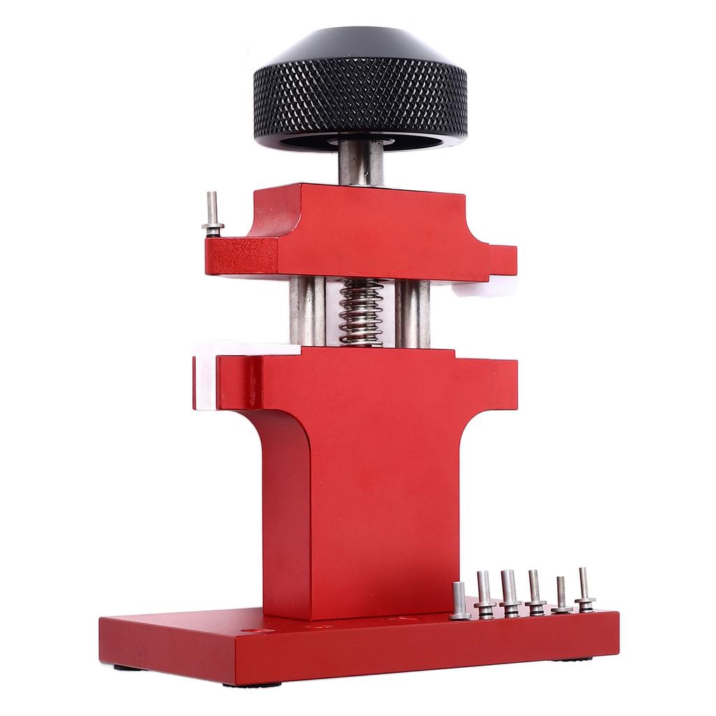 Press Type Watch Friction Tube Removal Tool with 7 Pins Rotation Button Watch Repair Tool for Watchmaker