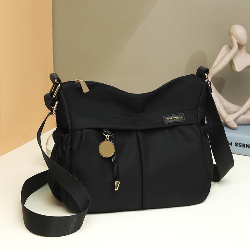 Große Kapazität Schultertasche Damen Wasserdichte Nylon Umhängetasche
