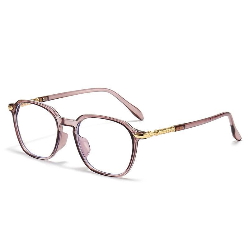 Anti-Computer Radiation Glasses Frame Anti-Blue Light Fashion Plain Glasses Eye Protection Versatile Korean Female Tide Street Shot