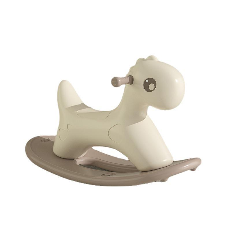 Perfect Bear Wooden Rocking Horse Ride-on Toy for Toddlers