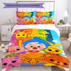 Set de lenjerie de pat Plim Plim cu Nume Personalizat 3 buc. Închidere cu fermoar pentru husa pilotei Include 1 husă de pilotă și 2 fețe de pernă, Moale și Confortabil pentru Toate Anotimpurile.