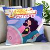 Cartoon Steven Universe Future Cushion Cover Cushion Cover Set 4Pcs 50X50 45X45 40X40 Pillowcase Decorative Sofa Home Decor