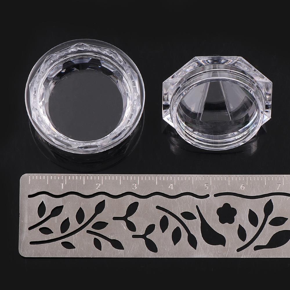 10/30 Piece Diamond Box Plastic Empty Nail Art Decoration Storage Box, Nail Glitter Rhinestone Jewelry Bead Accessory Container