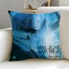 Stylish Mmylene Farmerable Cushion Cover Soft  EasyWash Pillow Case  Versatile for Couch Bed Travel and Office